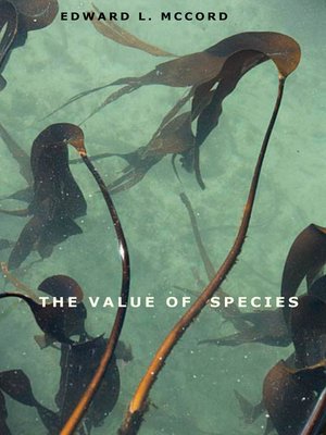 cover image of The Value of Species
